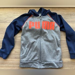 Puma zip up hoodie
